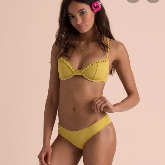 Billabong X Sincerly Jules Bathing Suit Top & Bottom - Picture 2 of 9